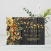 休暇用の新しい家サンクスギビング 案内状 (スタンド正面)