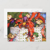 休暇用はがきグリーティング シーズンポストカード (正面/裏面)