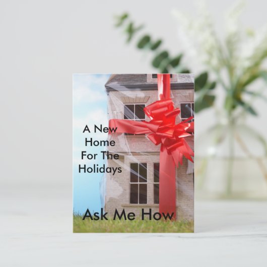 休暇用はがき用ホーム シーズンポストカード (スタンド正面)