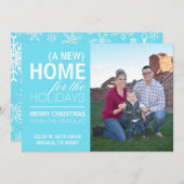 休暇用カードの新しい家 シーズンカード (正面/裏面)