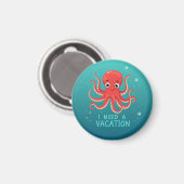 休暇用マグネットが必要 マグネット (正面/裏面)