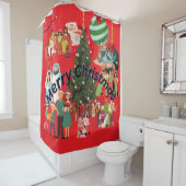 「休暇祝の魔法 シャワーカーテン (インサイチュ)