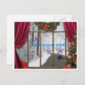 休暇願い シーズンポストカード (正面/裏面)