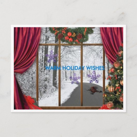 休暇願い シーズンポストカード (正面)