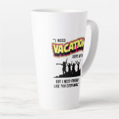 休暇 カフェラテマグ (右アングル)