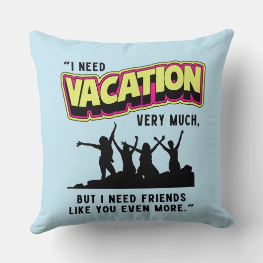 休暇 クッション (裏面)