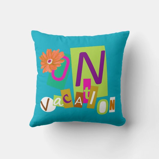 休暇 クッション (裏面)