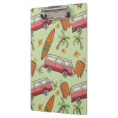 休暇、サーフボード、およびパームツリークリップボード クリップボード (左)