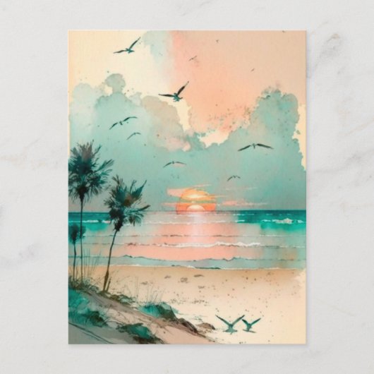 休暇 シーズンポストカード (正面)