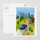 休暇 ポストカード (正面/裏面)