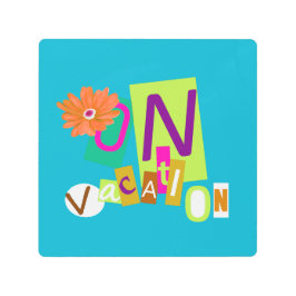 休暇 メタルプリント