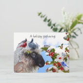 休暇/冬の招待状 招待状 (スタンド正面)