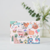 休暇/旅行 ポストカード (スタンド正面)