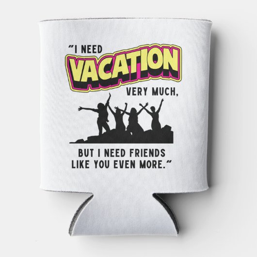 休暇 缶クーラー (正面)