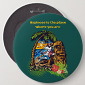 休暇 缶バッジ (正面&裏面)