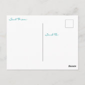 休暇 |美しい海保シーンのTouch ポストカード (裏面)