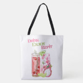 休暇、飲み物など トートバッグ (正面)