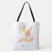 休暇、飲み物など トートバッグ (裏面)