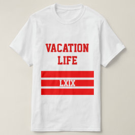 休暇LXIXのティー Tシャツ