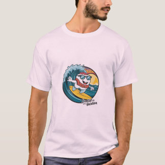 休暇Tシャツを着た歯科医 Tシャツ
