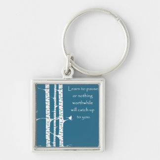 休止するために学んで下さい キーホルダー