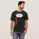 休止ナース顔キャップRnfナース Tシャツ (正面フル)