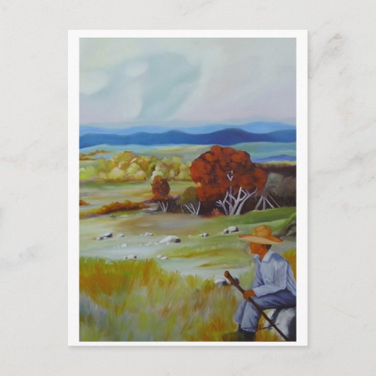 休止時間 ポストカード (正面)