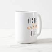 休止魔女顔 コーヒーマグカップ (正面右)