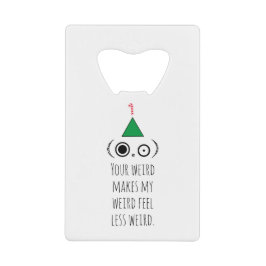 休風変わり日 クレジットカード栓抜き