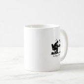 休養にまつわるメンタルヘルスのデザイン コーヒーマグカップ (正面右)