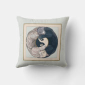 休養猫・イン・ヤン クッション (裏面)