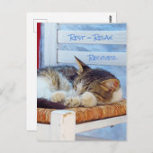 休養 回復 復帰 ポストカード (正面/裏面)