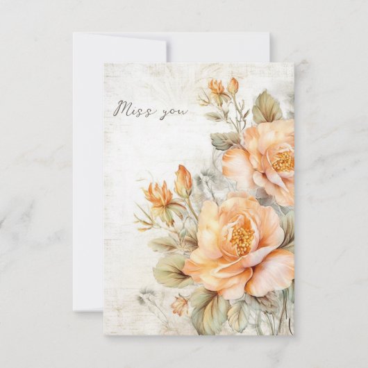 会いたいカード サンキューカード (正面)