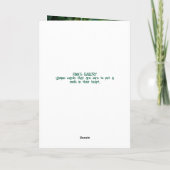 会いたい寂しいカード サンキューカード (裏面)