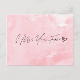 会いたい顔 ポストカード