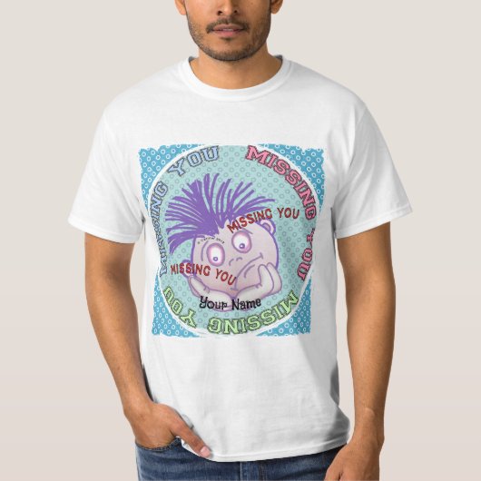 会いたい顔Tシャツ Tシャツ (正面)