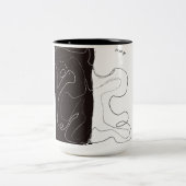 会いに行く ツートーンマグカップ (中央)