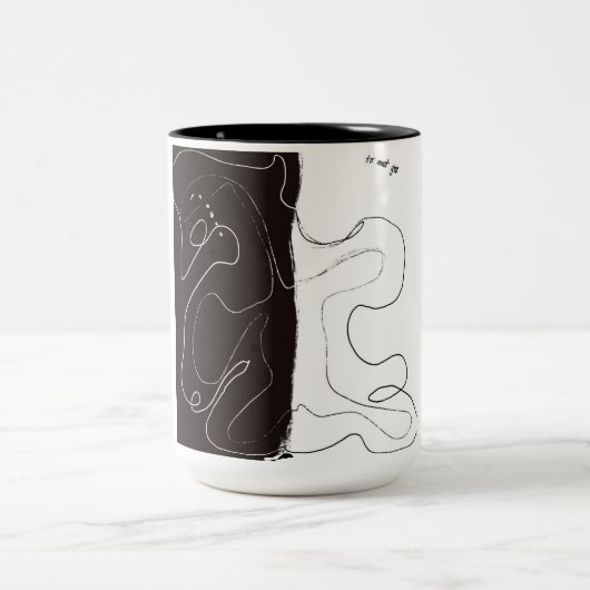 会いに行く ツートーンマグカップ (中央)