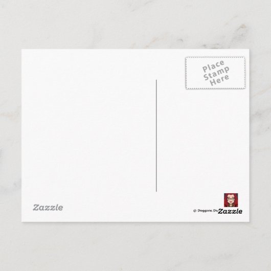 会う人が増えるほど、ますます犬が好きになる ポストカード (裏面)