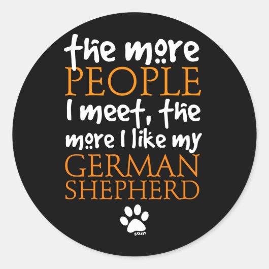 会う人が増えるほど… ラウンドシール (正面)