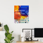 会う人は感じ誰でも良くしなさい! ポスター (ホームオフィス)