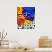 会う人は感じ誰でも良くしなさい! ポスター (キッチン)