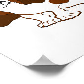 会う引用文と悲しおもしろいい犬が必要だ ポスター (角)