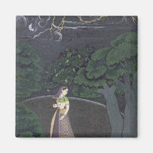 会う約束、Guler、c.1760への彼女の方法の女性 マグネット