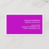 会えてうれしい名刺 名刺 (裏面)