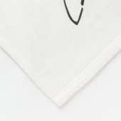 会えてうれしい フリースブランケット (角)