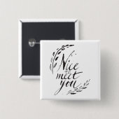 会えてうれしい 缶バッジ (正面&裏面)