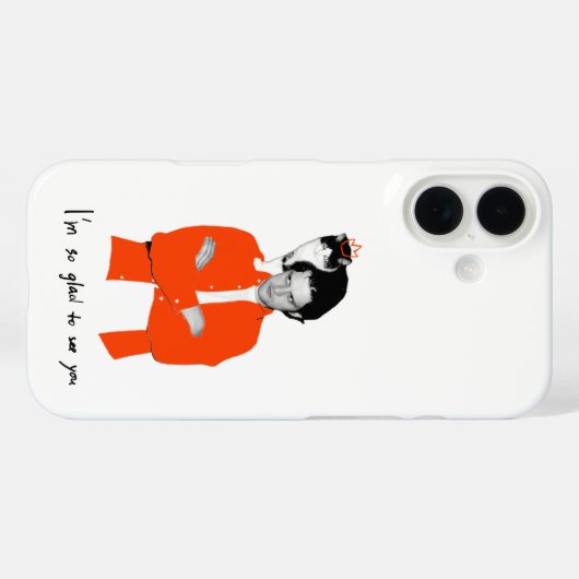 会えて嬉しい Case-Mate iPhoneケース (裏面 (横))