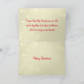 会えなくて残念なソーシャルディスタンスのクリスマス カード (内部)