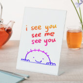 会おう、会おう 台座サイン (インサイチュ)